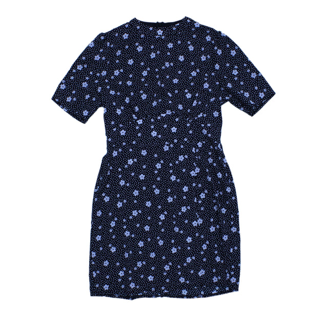 Asos Women's Mini Dress UK 10 Black 100% Polyester