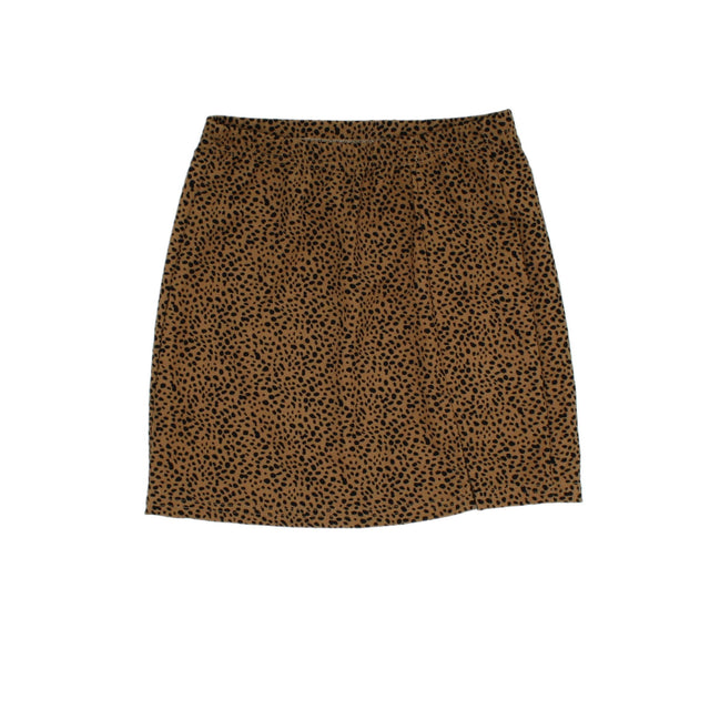 Shein Women's Mini Skirt XS Brown 100% Other