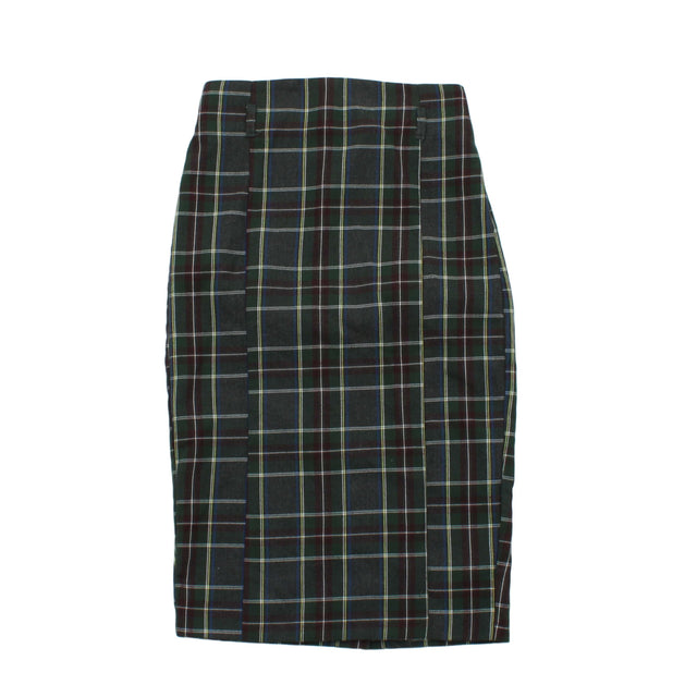 Topshop Women's Midi Skirt UK 6 Green 100% Other