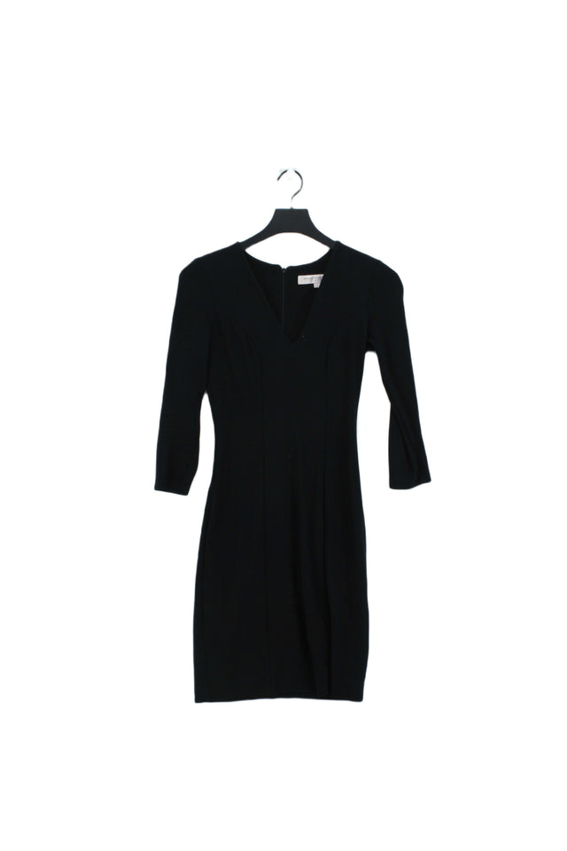 French Connection Women's Mini Dress UK 8 Black Viscose with Elastane, Other