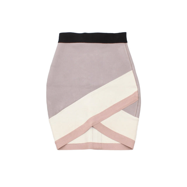 Celeb Boutique Women's Mini Skirt XS Grey 100% Other