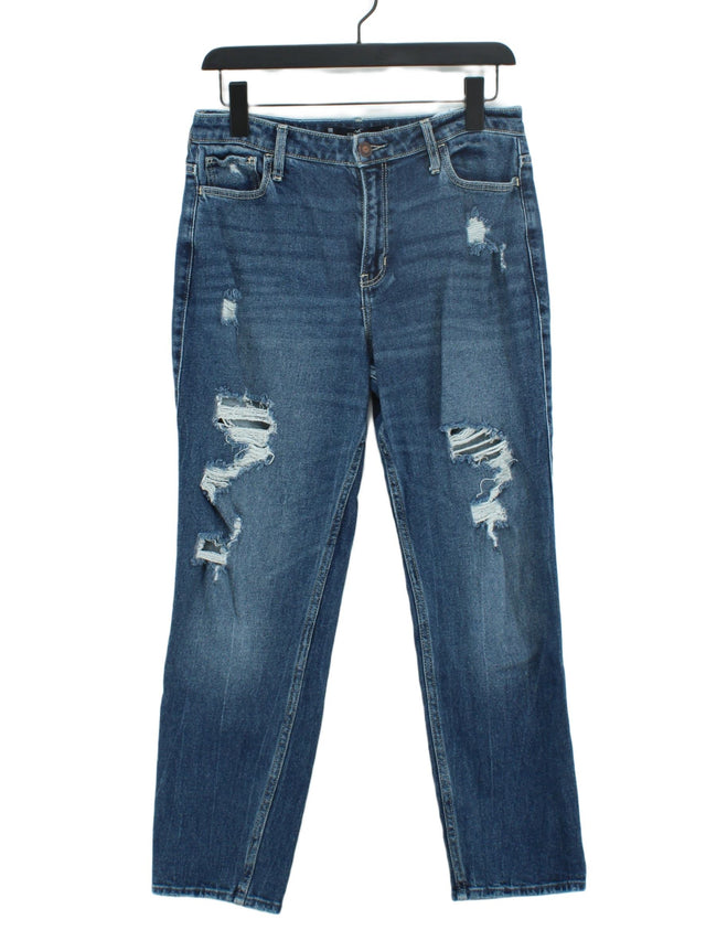 Hollister Women's Jeans W 29 in; L 27 in Blue Cotton with Elastane