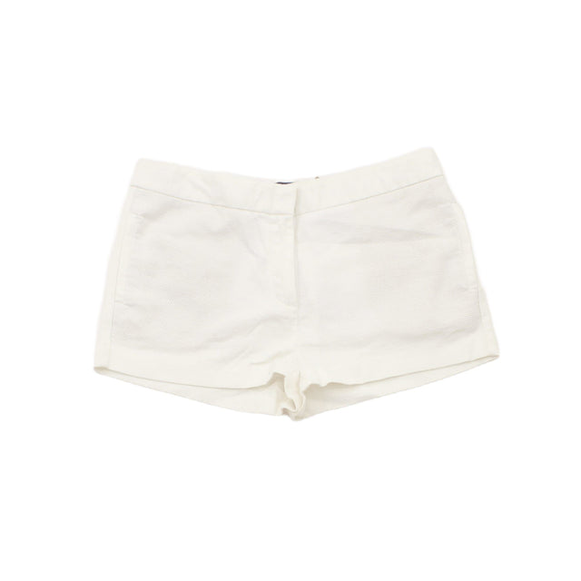 Zara Women's Shorts S Cream Cotton with Elastane