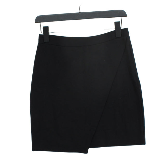 Yest Women's Mini Skirt S Black Viscose with Elastane