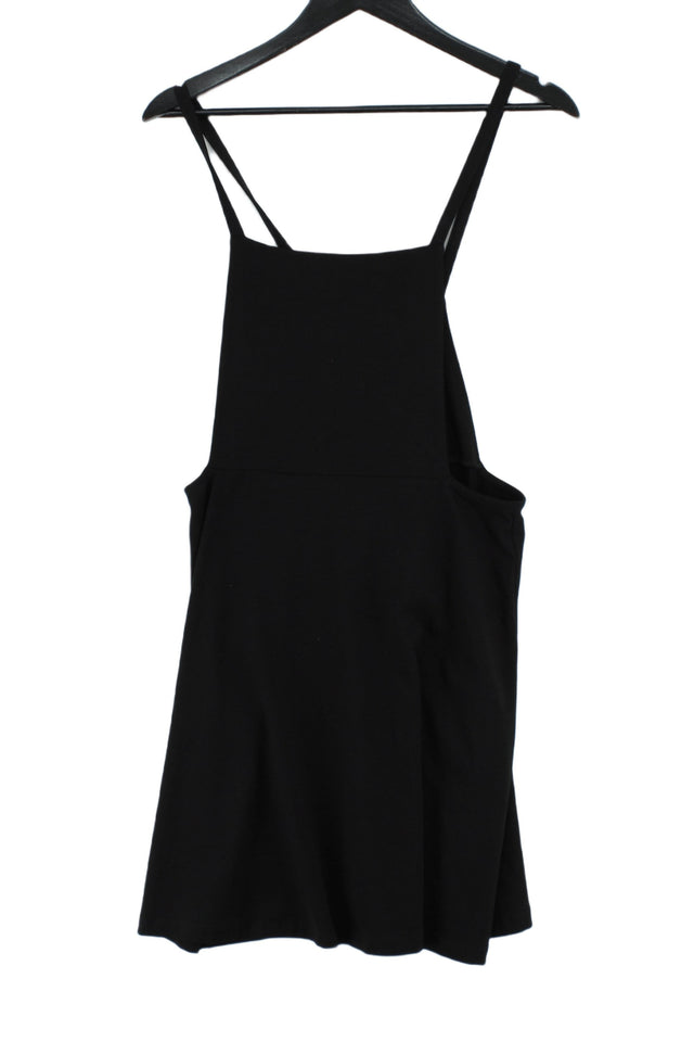 Asos Women's Mini Dress UK 8 Black 100% Cotton