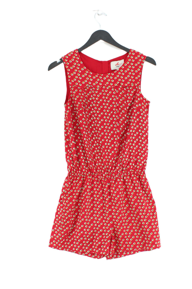 M&S Women's Playsuit XXS Red 100% Other