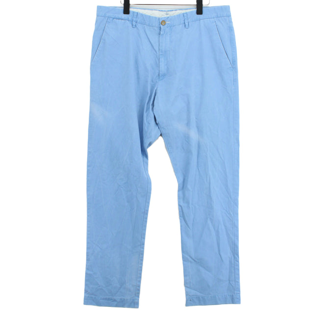 Jigsaw Men's Trousers W 38 in Blue 100% Cotton