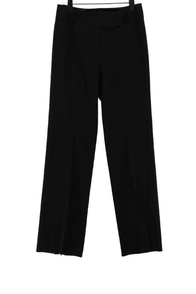 Tahari Women's Trousers UK 8 Black 100% Viscose