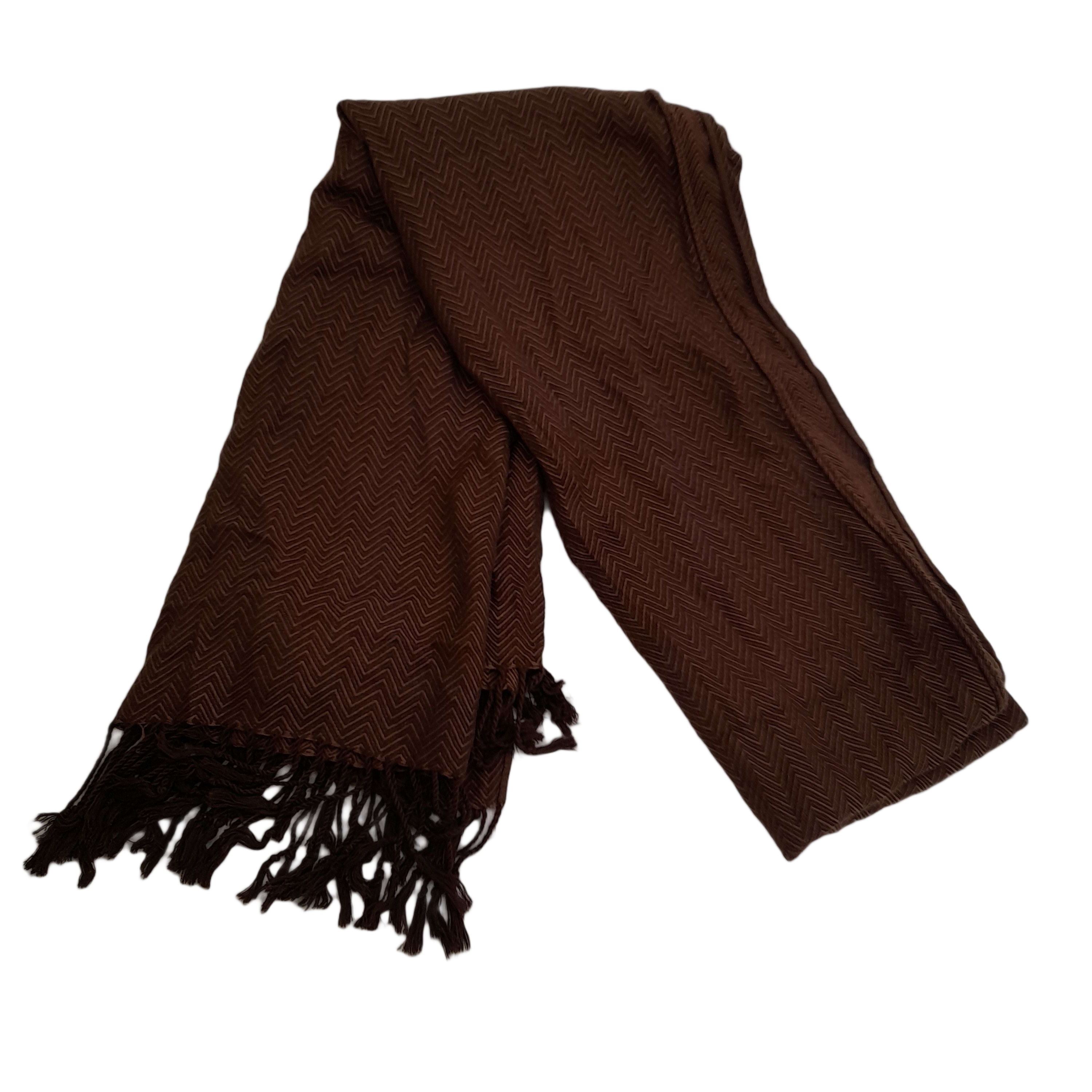 Zara Women's Scarf Brown 100% Other