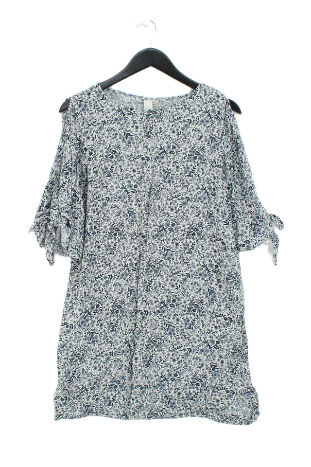 H&M Women's Mini Dress UK 10 Multi 100% Viscose