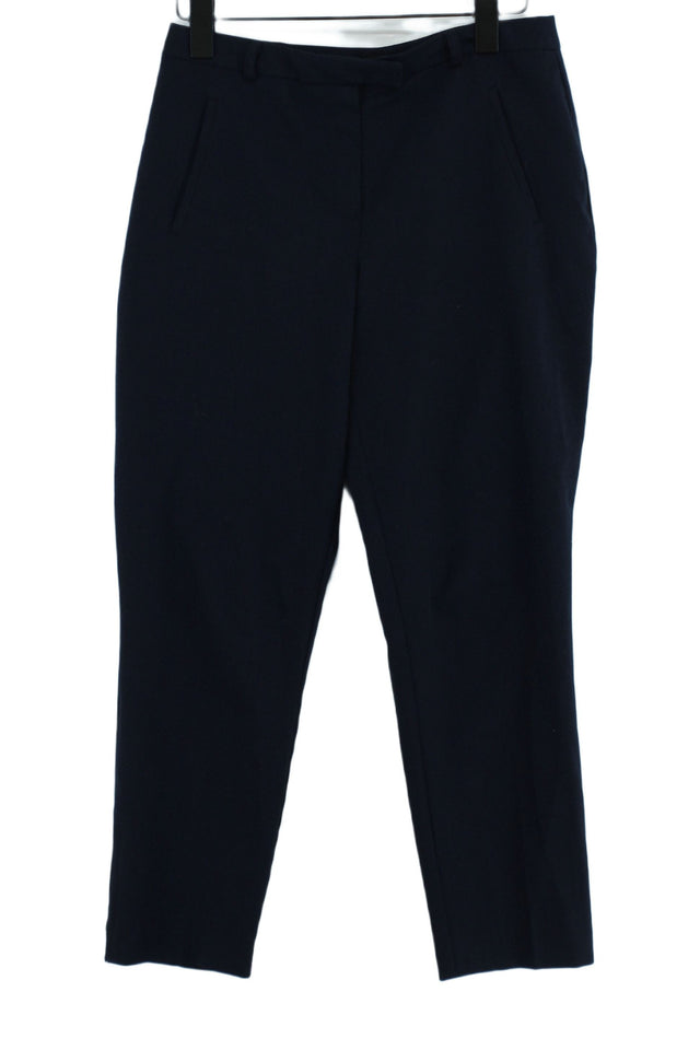 New Look Women's Trousers UK 8 Black 100% Cotton