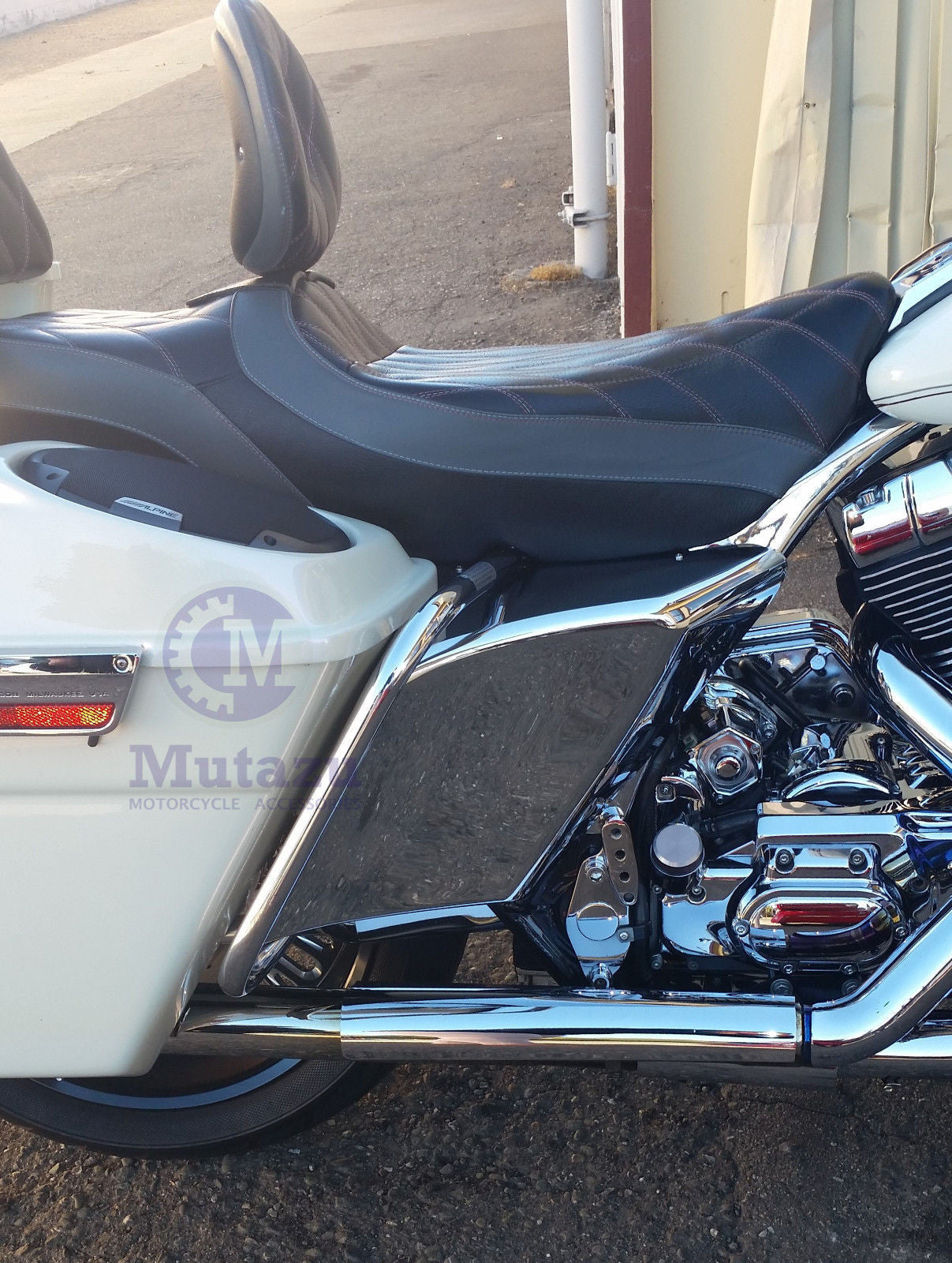 street glide stretched side covers