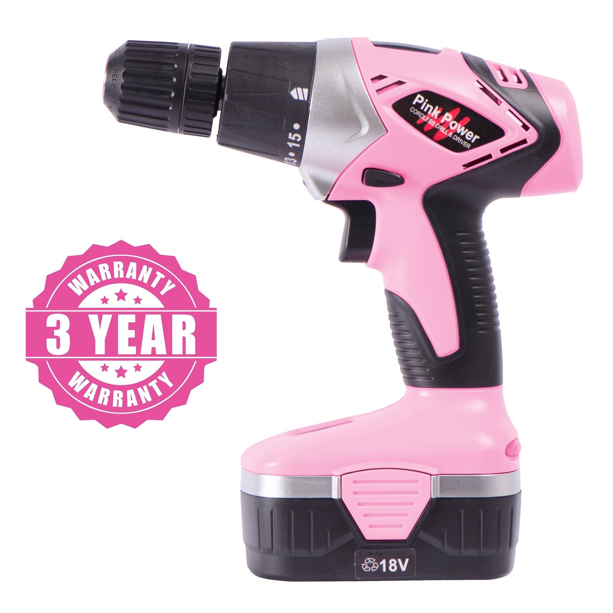 pink cordless drill