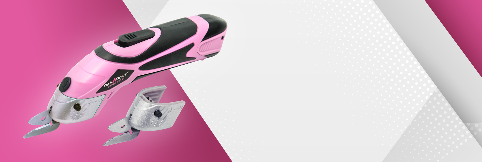 HG2043 4-Volt Lithium-Ion Pink Cordless Electric Scissors