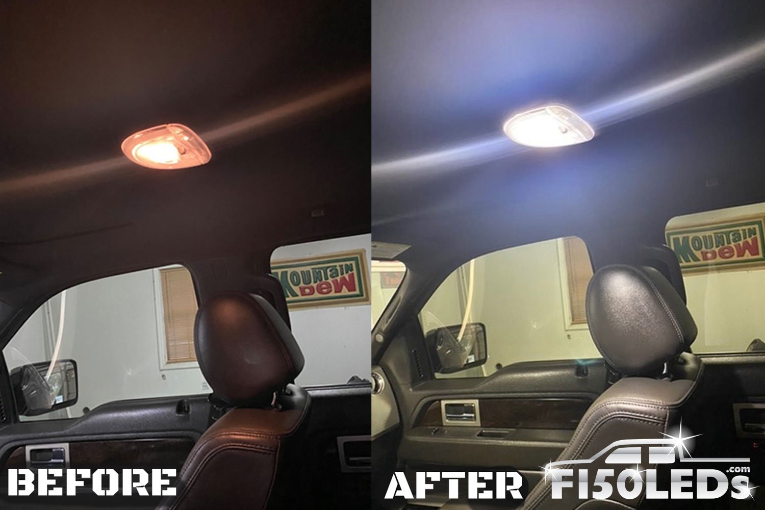 2011 f150 map light bulb