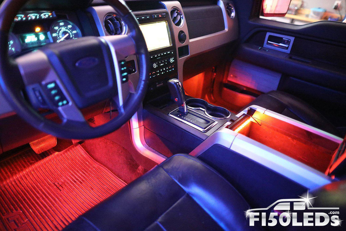 2010 - 2014 F150 Raptor LED Interior Ambient Lights - F150LEDs.com