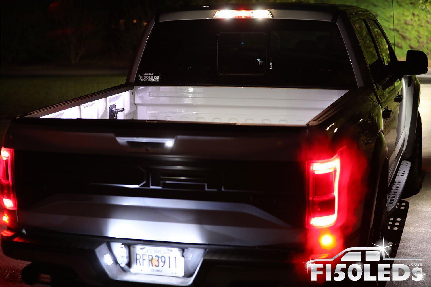 2021 - 2022 Integrated F150 Bed Cargo Area Premium LED lights ...