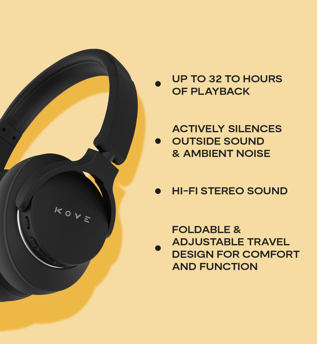 kove noise cancelling headphones