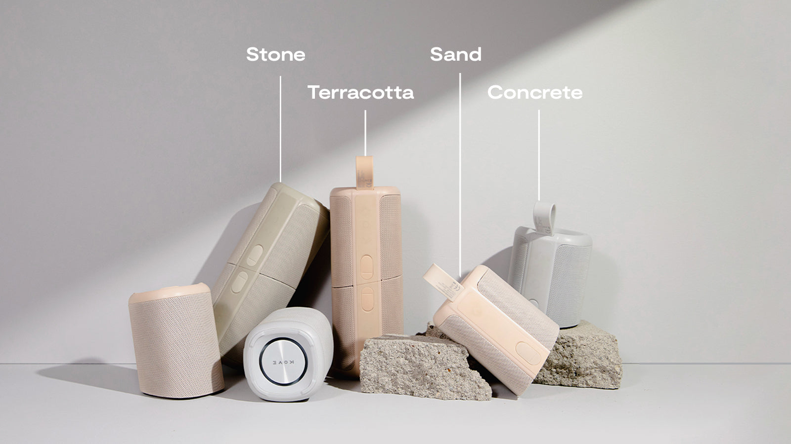 Commuter 2 Colors - Stone, Terracotta, Sand, Concrete