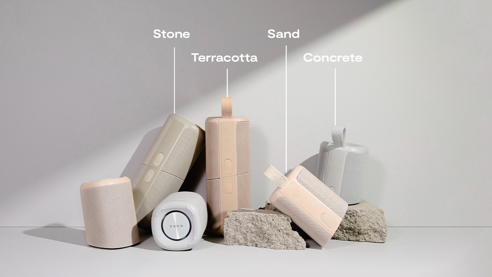 Kove Commuter Colors - Stone Terracotta Sand Concrete