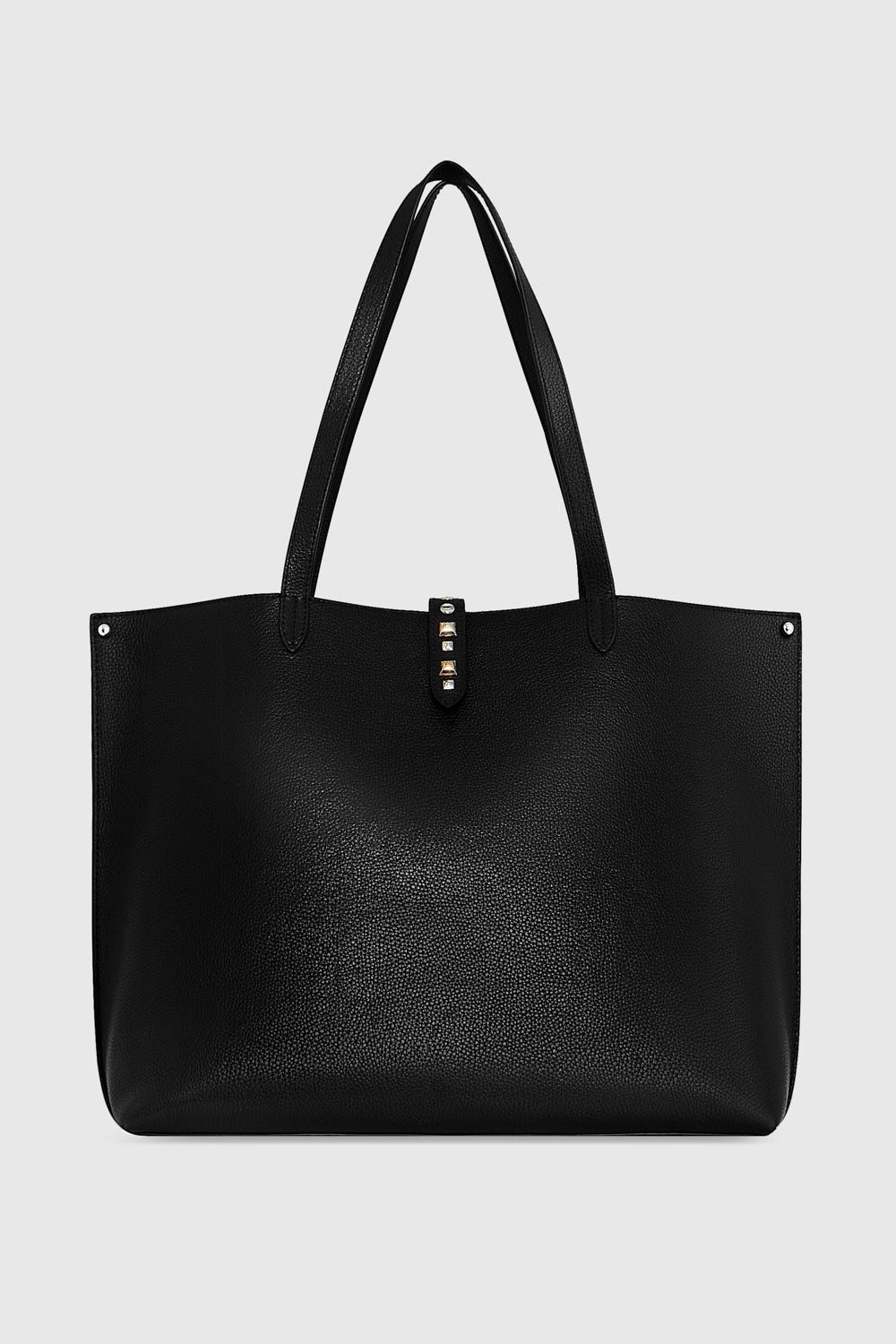 Shop Rebecca Minkoff Multi Studded Megan Tote Bag In Black