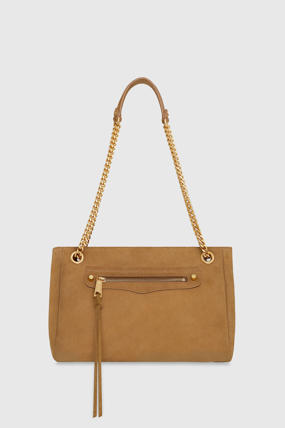 Shop Rebecca Minkoff Regan Shoulder Bag In Brown