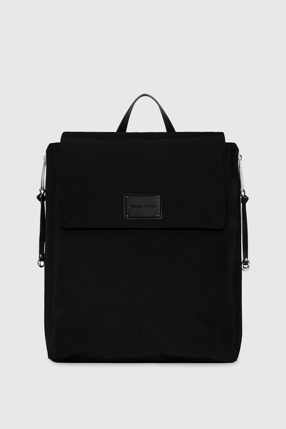 Shop Rebecca Minkoff Nolita Nylon Backpack Bag In Black