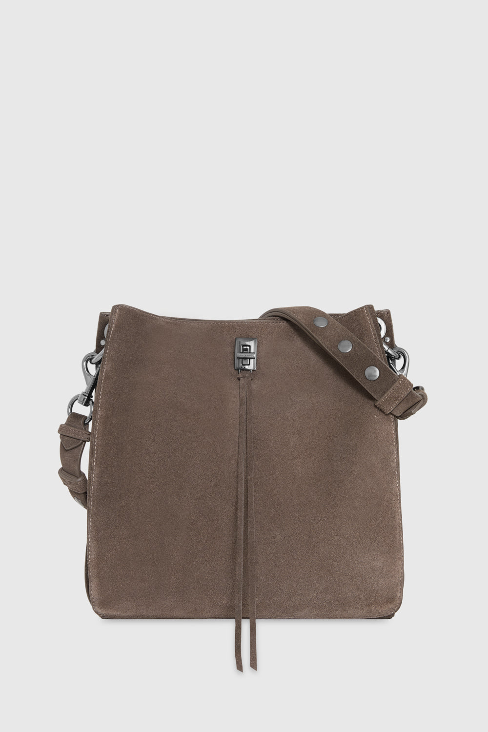 Shop Rebecca Minkoff Darren Shoulder Bag In Brown