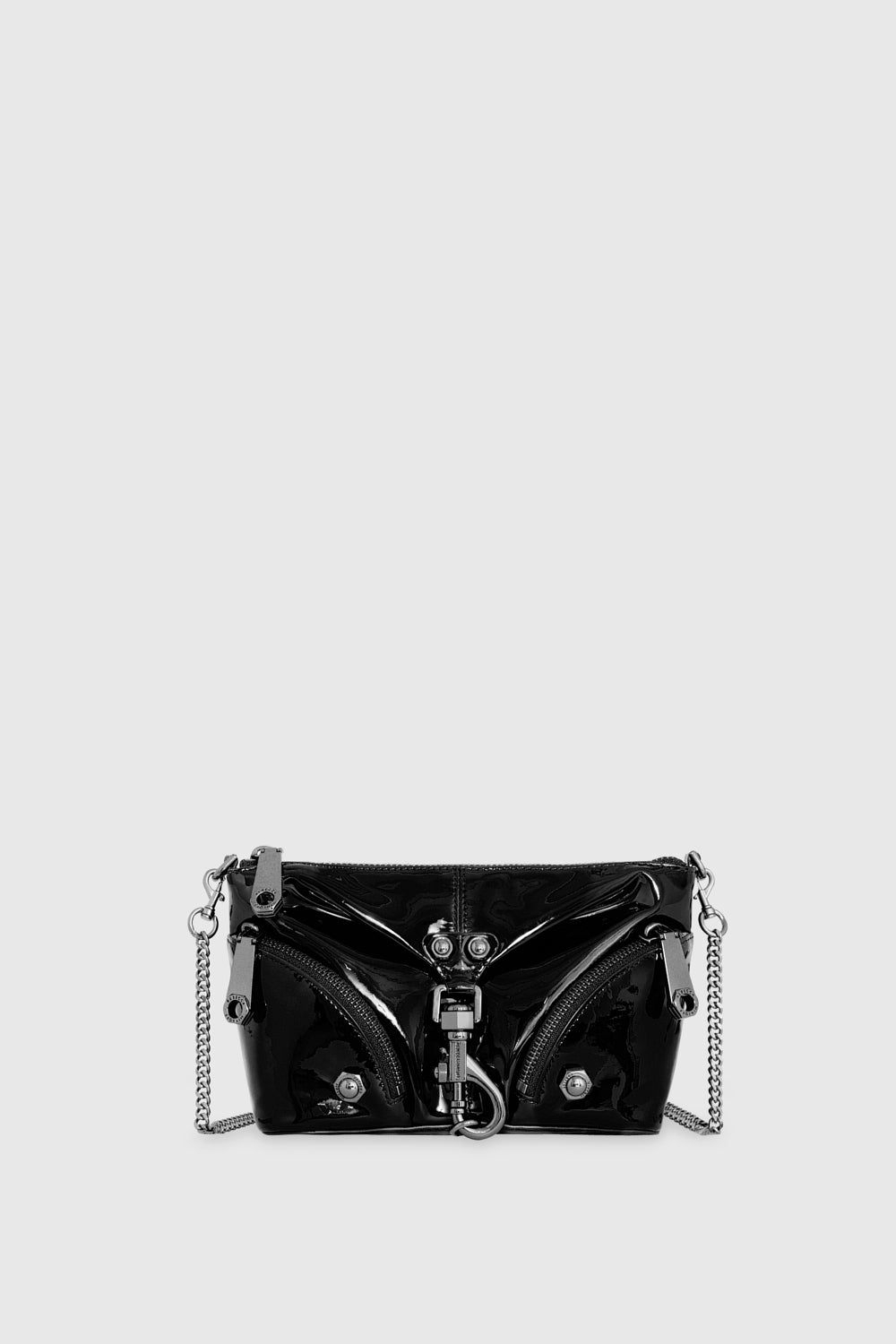 Shop Rebecca Minkoff Mini Julian Crossbody Bag In Black