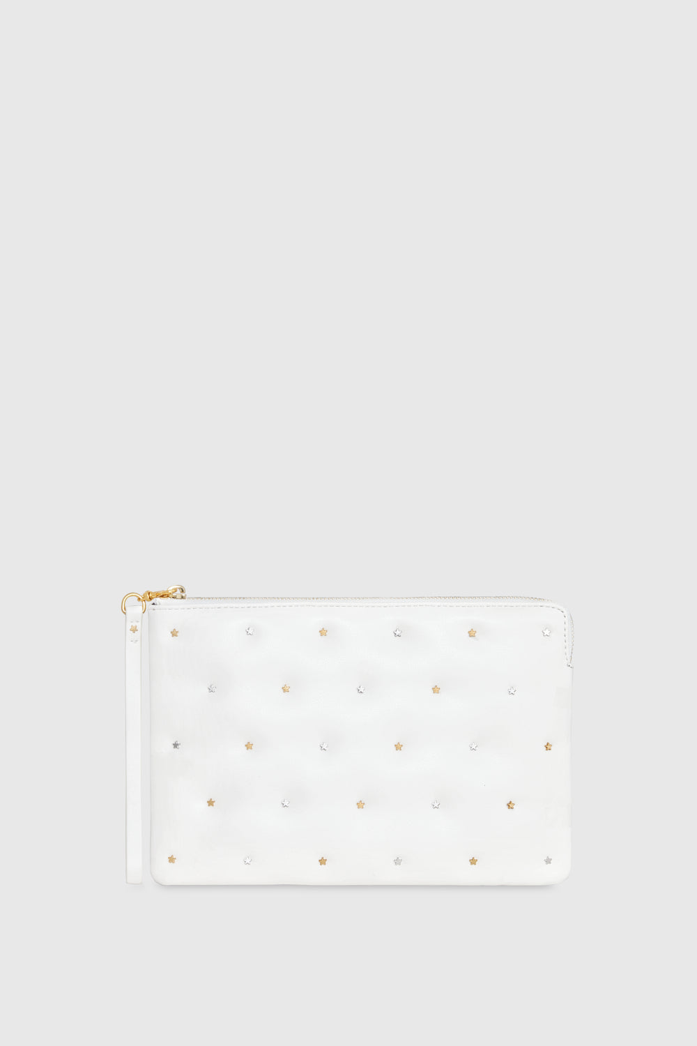 Shop Rebecca Minkoff Star Studded Wristlet Bag In Multicolor