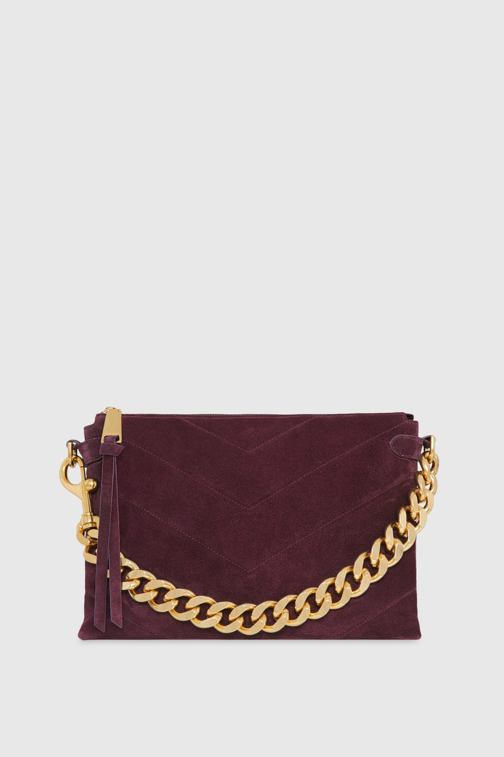 Shop Rebecca Minkoff Edie Maxi Crossbody Bag In Garnet