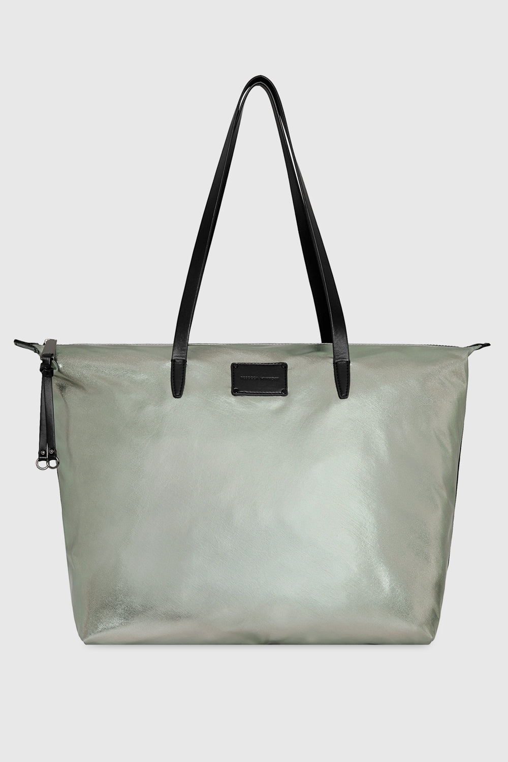 Shop Rebecca Minkoff Nolita Nylon Tote Bag In Grey