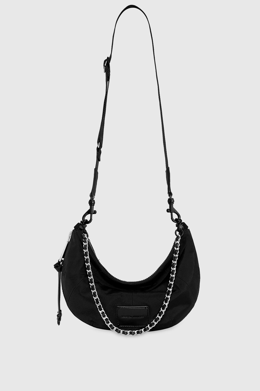 Shop Rebecca Minkoff Nolita Zip Around Crossbody Bag In Black