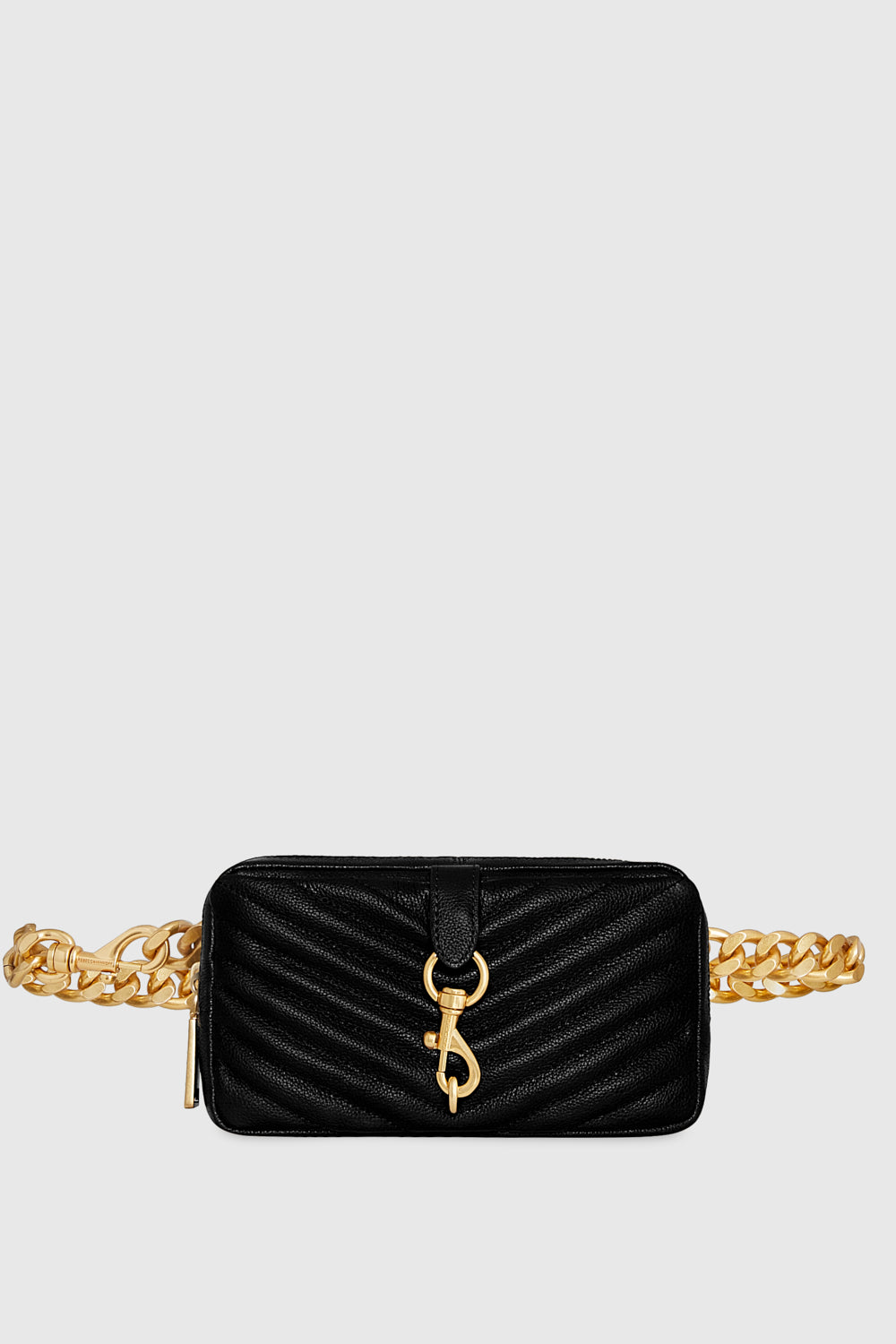 Shop Rebecca Minkoff Edie Belt Bag In Black