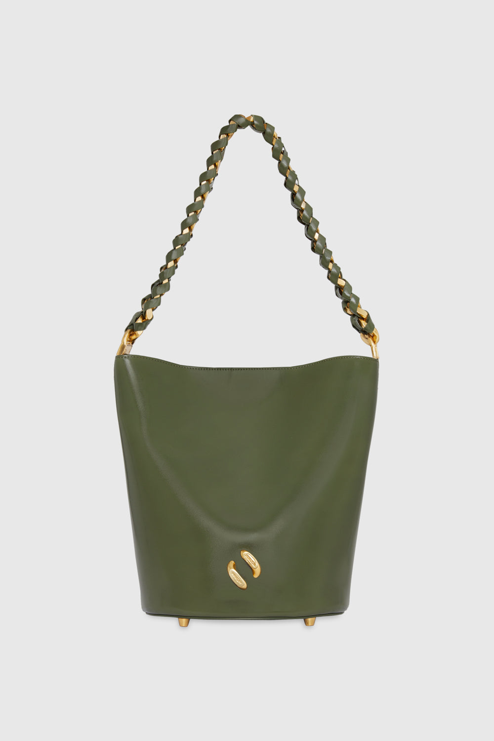 Shop Rebecca Minkoff Infinity Bucket Bag In Sage