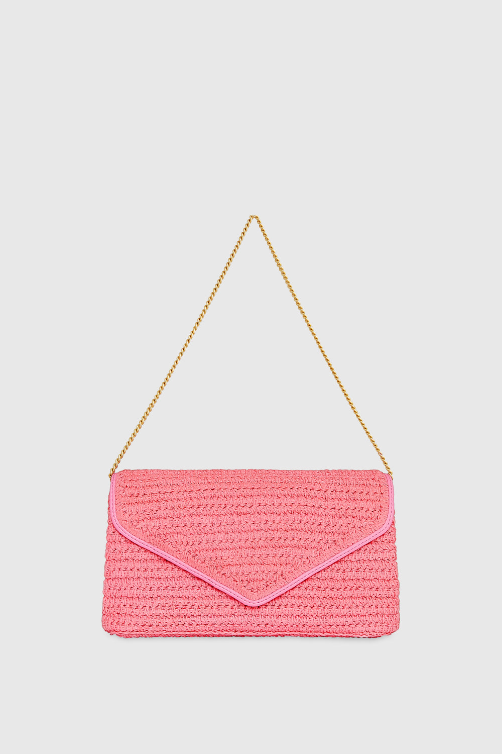 Shop Rebecca Minkoff Envelope Clutch Bag In Rose