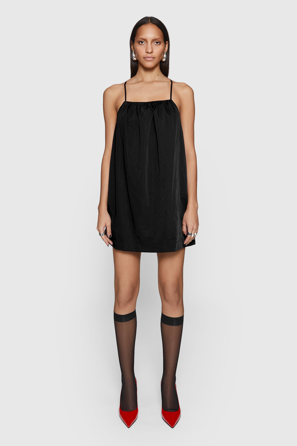 Shop Rebecca Minkoff Taylor Mini Dress In Black