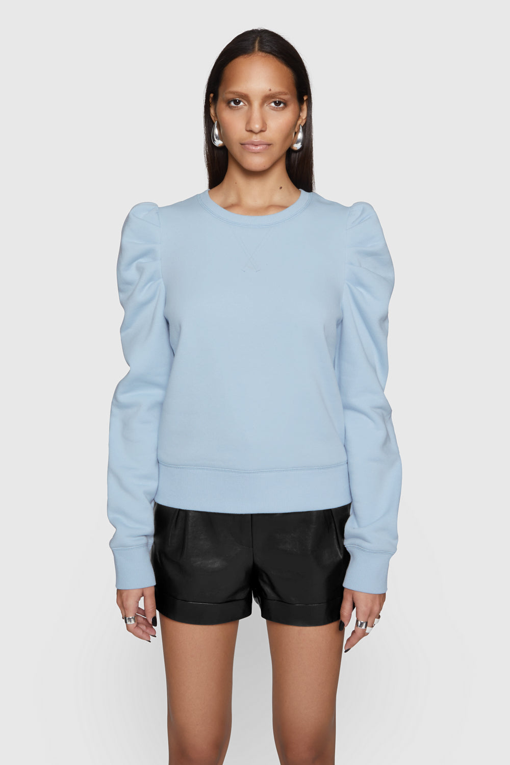 Shop Rebecca Minkoff Janine Sweatshirt In Sky