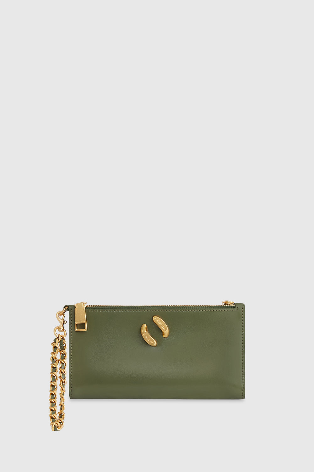 Shop Rebecca Minkoff Infinity Wristlet Bag In Sage