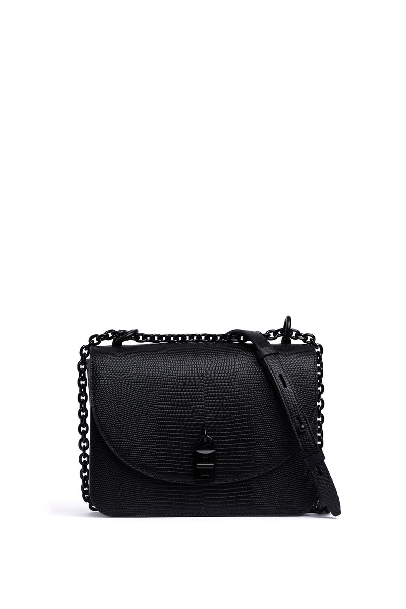 black cross body handbag