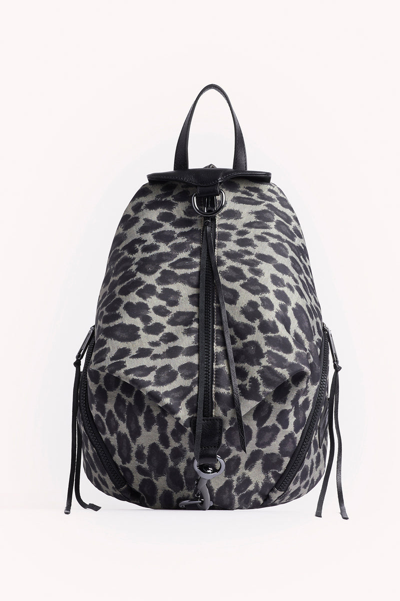 rebecca minkoff black nylon backpack