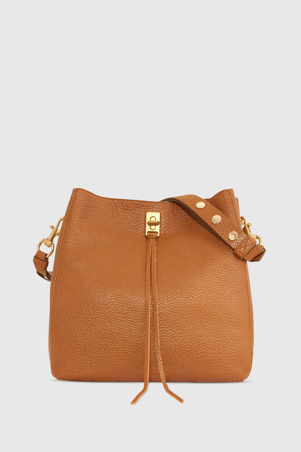 Shop Rebecca Minkoff Darren Shoulder Bag In Brown