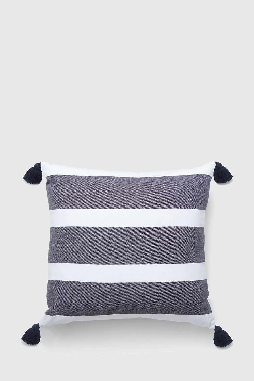 Shop Rebecca Minkoff Large Stripe Decorative Pillow In Blue