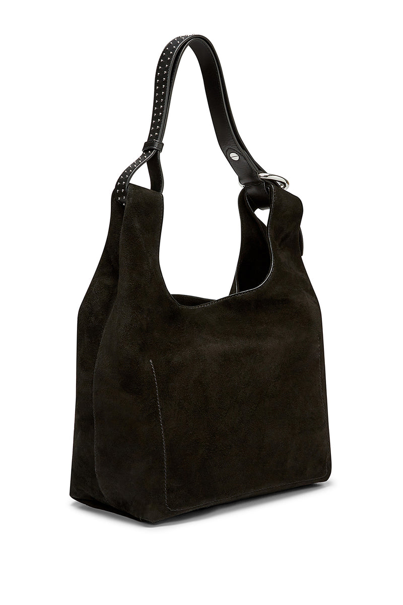 rebecca minkoff suede hobo