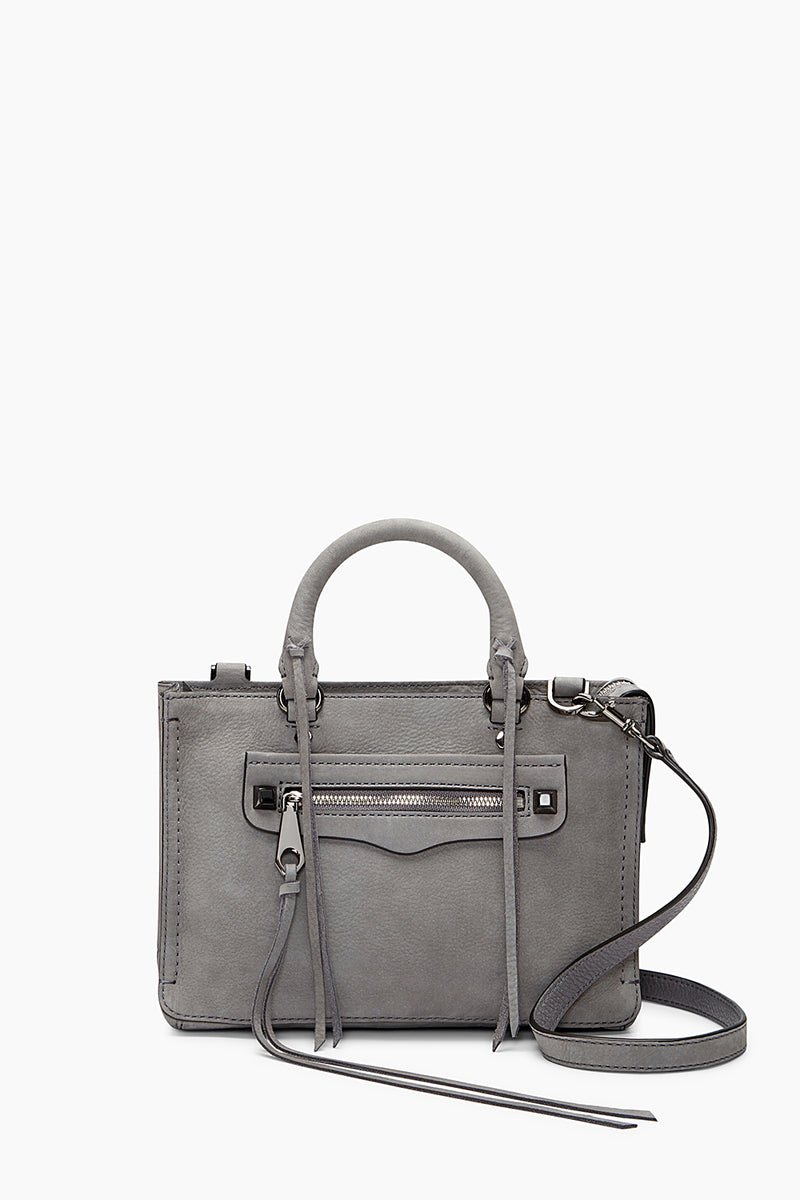 rebecca minkoff regan nubuck leather satchel