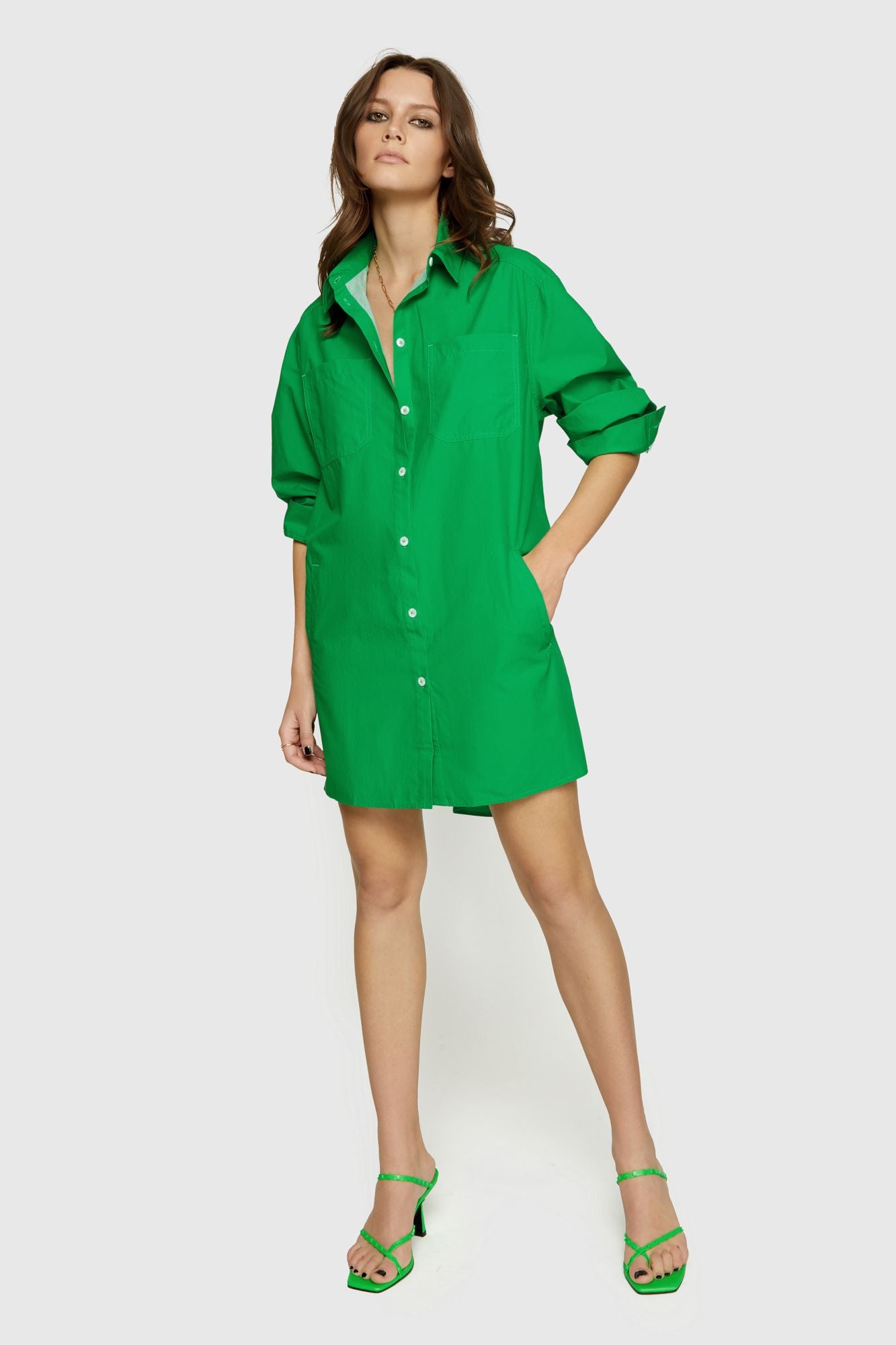 Shop Rebecca Minkoff Tori Dress In Green