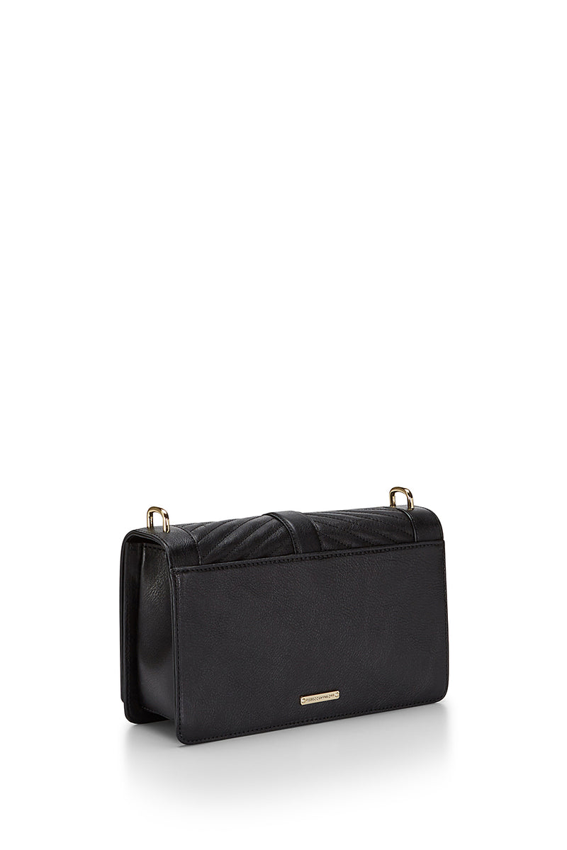 black and gold crossbody