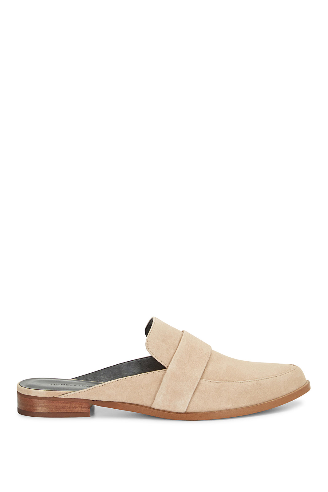 Mika Slipper | Suede Open Back Loafers | Rebecca Minkoff