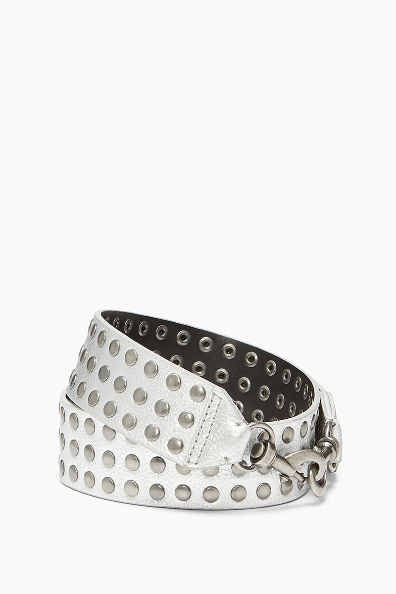 rebecca minkoff studded guitar strap