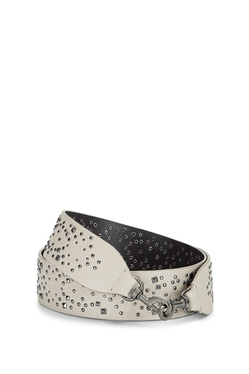 rebecca minkoff studded guitar strap